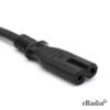 Cable de alimentación cRadia para portatil 02P IEC 320-C7 Cable de alimentación cRadia para portatil 02P IEC 320-C7