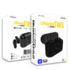 auricular inlambrico buetooth tws cradia extrabass 0 Auriculares Bluetooth con base cargadora