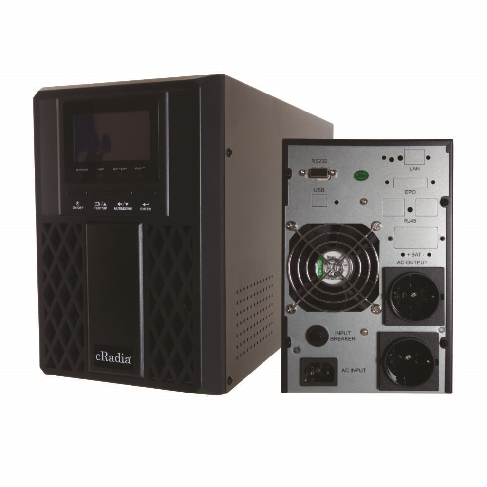 UPS SAI Cradia 820 VA Interactive for PC Monitor telecom Router